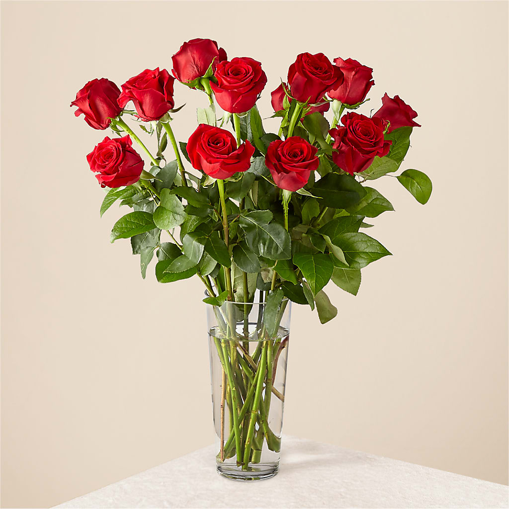 Long Stem Red Rose Bouquet – Greater Derby Flower Shop, Derby KS