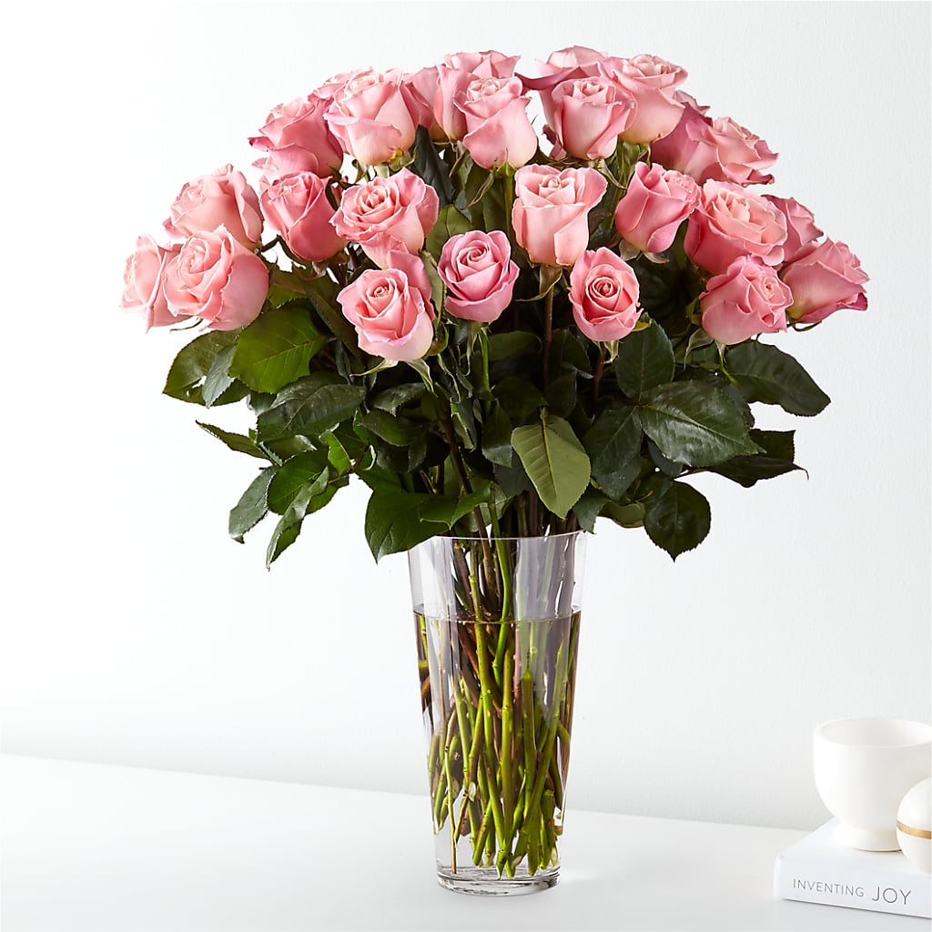 Long Stem Pink Rose Bouquet – Greater Derby Flower Shop, Derby KS
