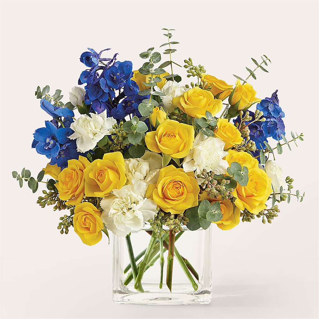 Sparkling Citrine Bouquet – Greater Derby Flower Shop, Derby KS