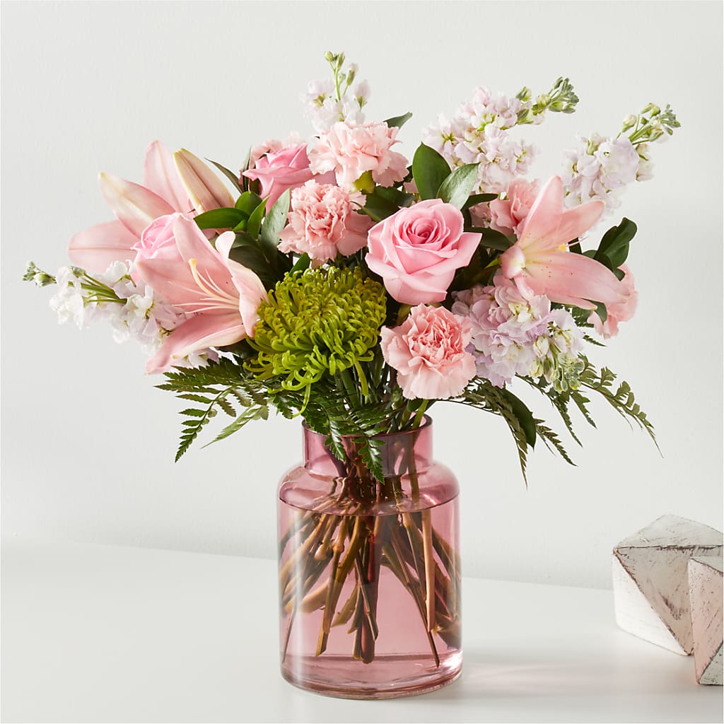 Pretty in Pink Bouquet – Greater Derby Flower Shop, Derby KS