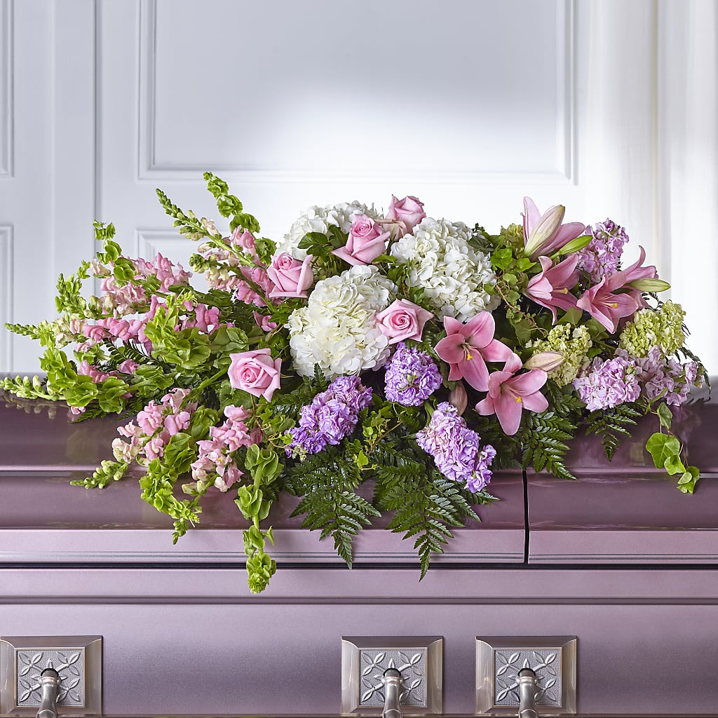 Life's Gratitude Casket Spray – Greater Derby Flower Shop, Derby KS