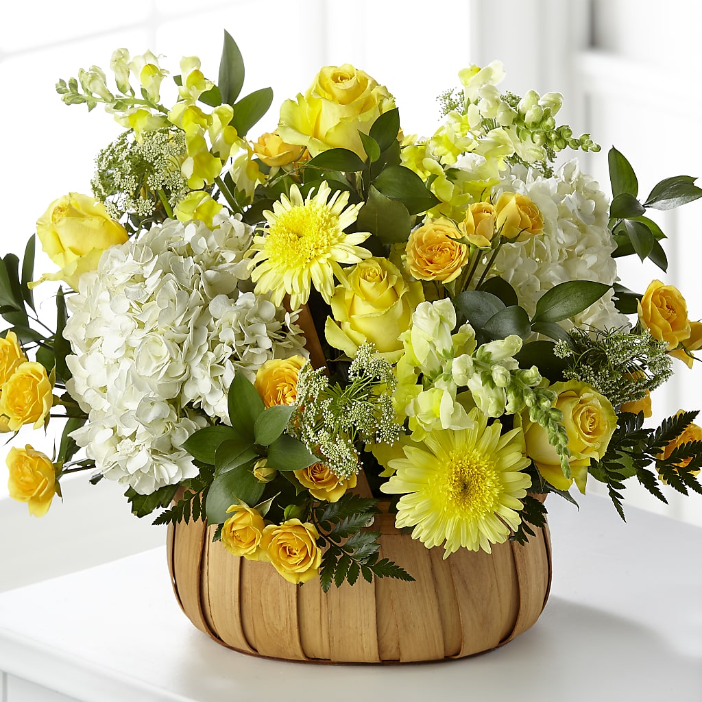 Rustic Remembrance Basket – Greater Derby Flower Shop, Derby KS