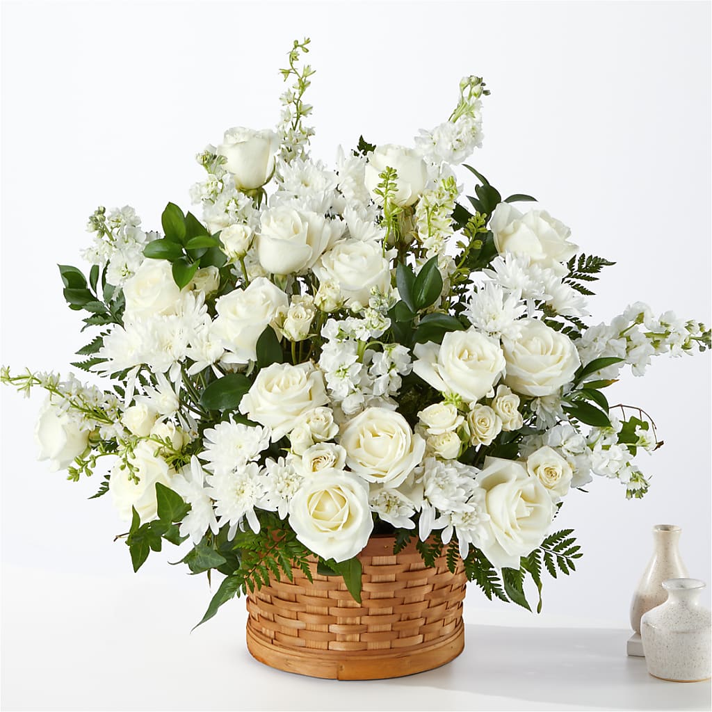 Heartfelt Condolences Arrangement – Greater Derby Flower Shop, Derby KS
