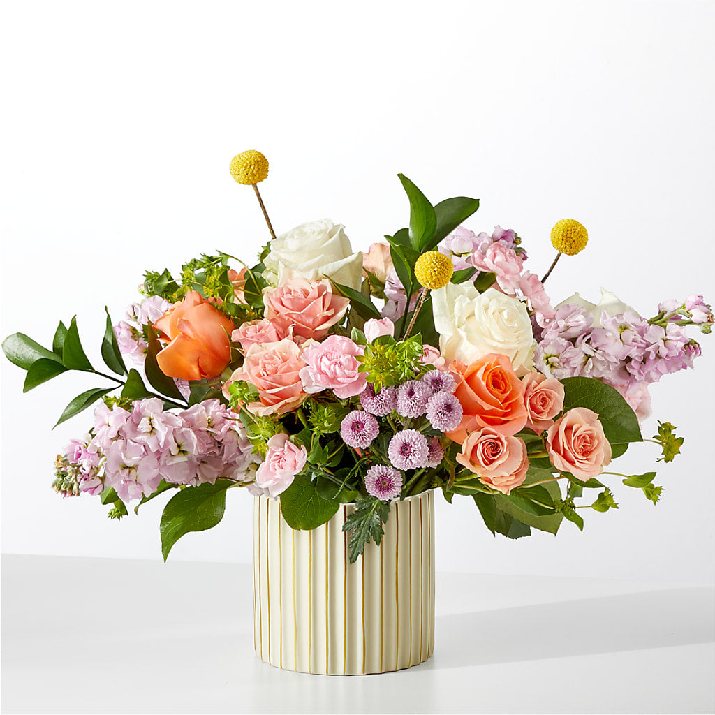 French Market Bouquet with Ivory Vase – Greater Derby Flower Shop, Derby KS
