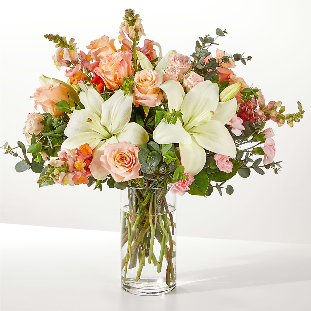 Grapefruit Splash Bouquet – Greater Derby Flower Shop, Derby KS