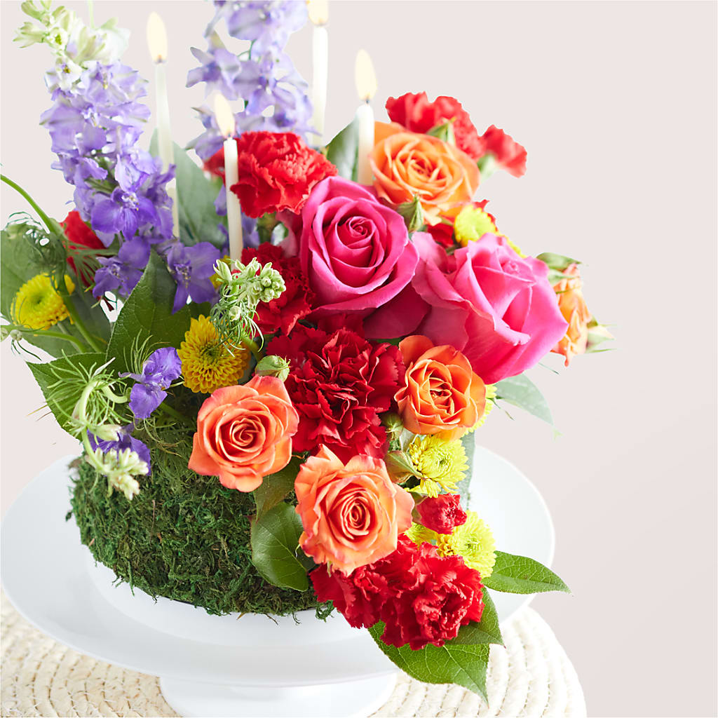 Best Year Yet Floral Cake – Greater Derby Flower Shop, Derby KS