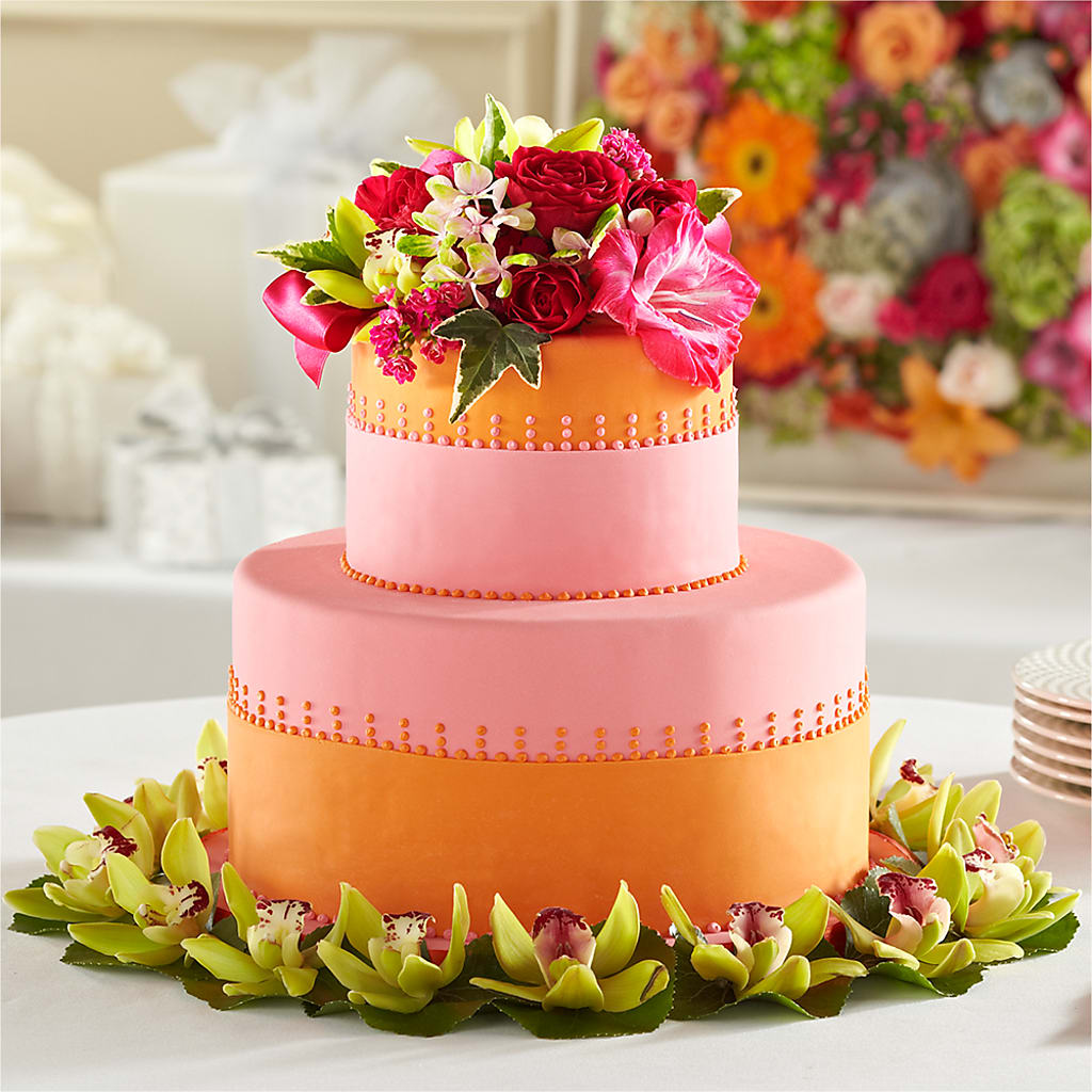 Sweet Citrus Cake Decor – Greater Derby Flower Shop, Derby KS