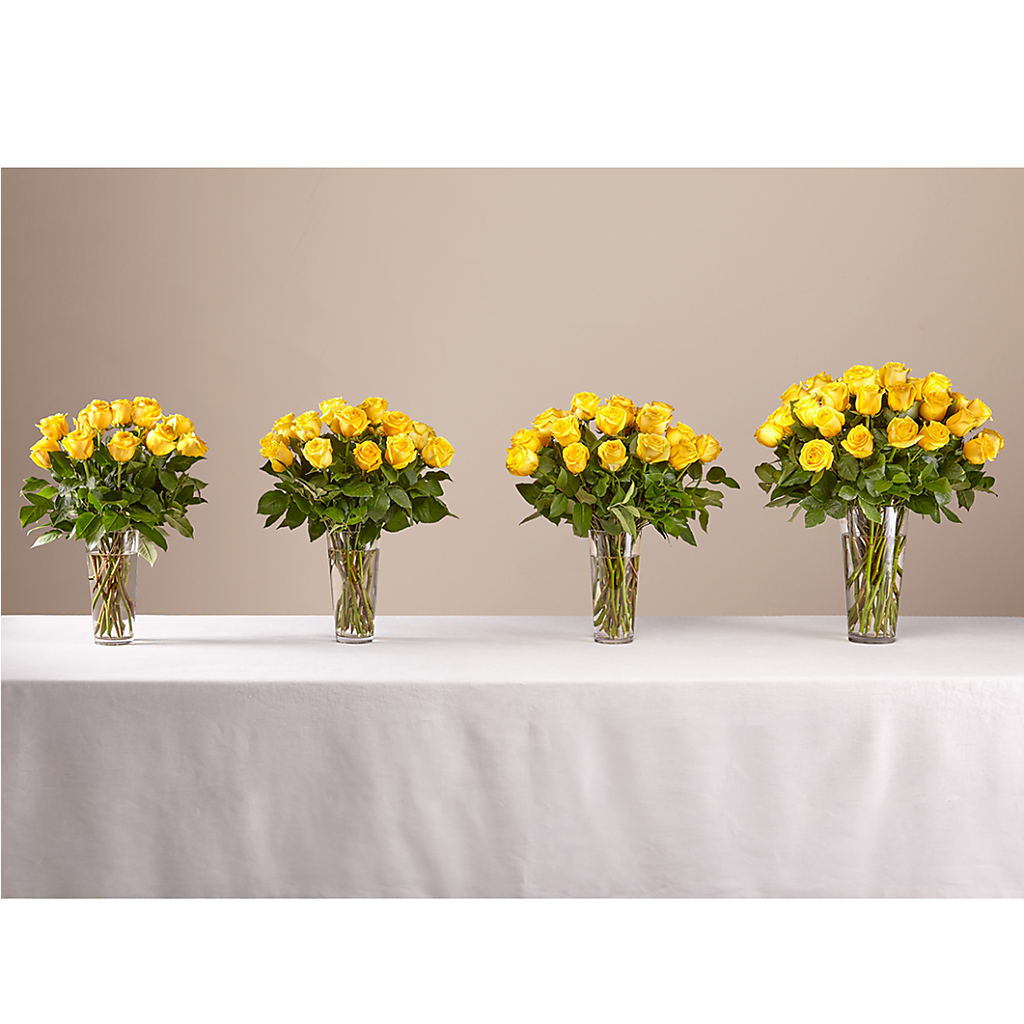 Long Stem Yellow Rose Bouquet –  Greater Derby Flower Shop, Derby KS
