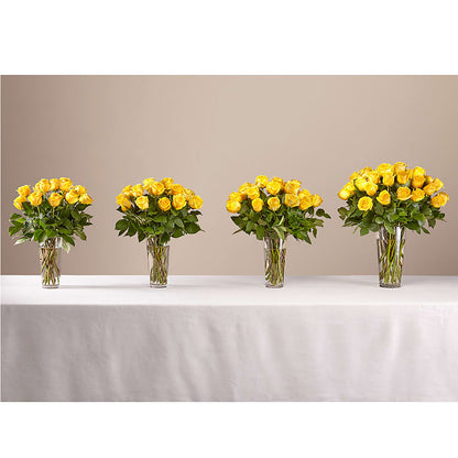 Long Stem Yellow Rose Bouquet –  Greater Derby Flower Shop, Derby KS