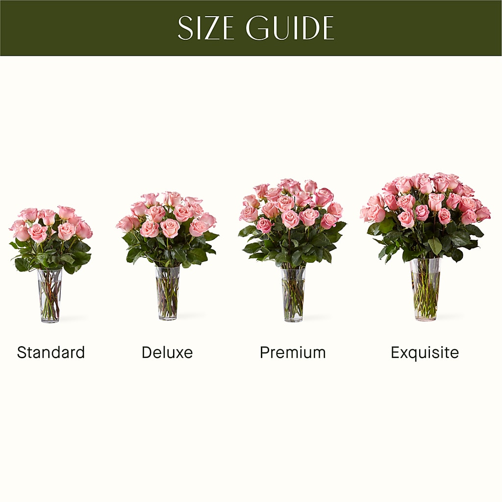 Long Stem Pink Rose Bouquet –  Greater Derby Flower Shop, Derby KS