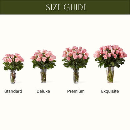Long Stem Pink Rose Bouquet –  Greater Derby Flower Shop, Derby KS