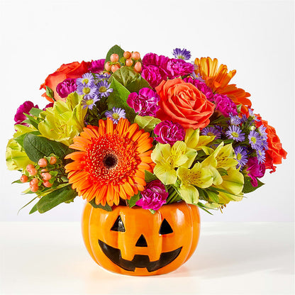 Trucos y calabaza de golosinas