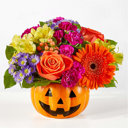 Trucos y calabaza de golosinas
