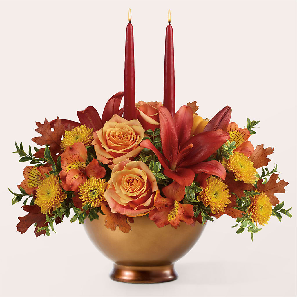 Harvest Table Centerpiece –  Greater Derby Flower Shop, Derby KS