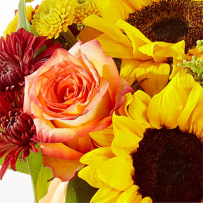 Golden Gourd Pumpkin Bouquet –  Greater Derby Flower Shop, Derby KS
