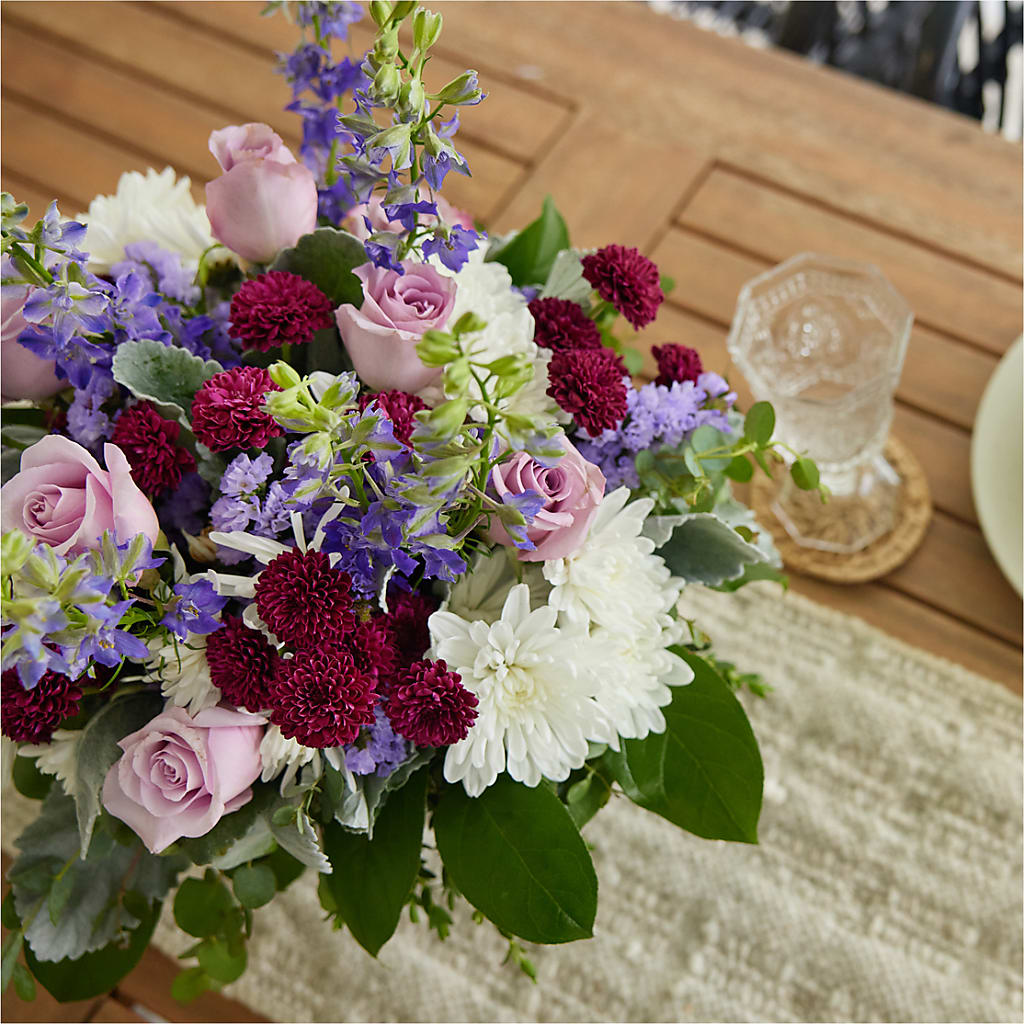 Violet Frost Bouquet –  Greater Derby Flower Shop, Derby KS