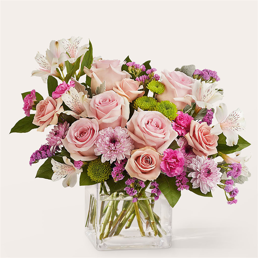 Pink Suede Bouquet